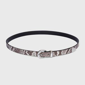 Women's Skinny Snake Print Western Belt - Universal Thread XXL NWT‎